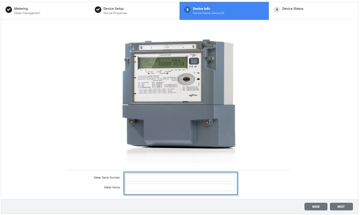 add-landis+gyr-e550 meter-device-info