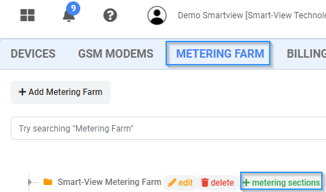 metering-section-setup