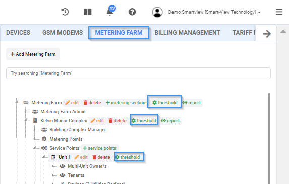 setup-threshold-limits-on-metering-hierarchy